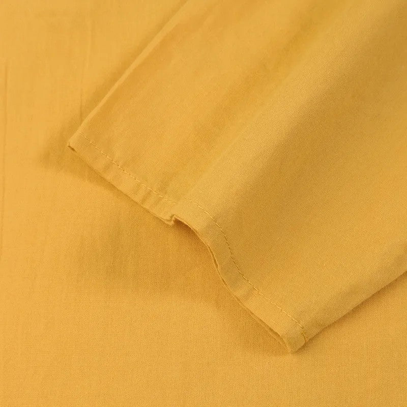 Slouchy loose casual cotton linen mesh colorful hot models dresses