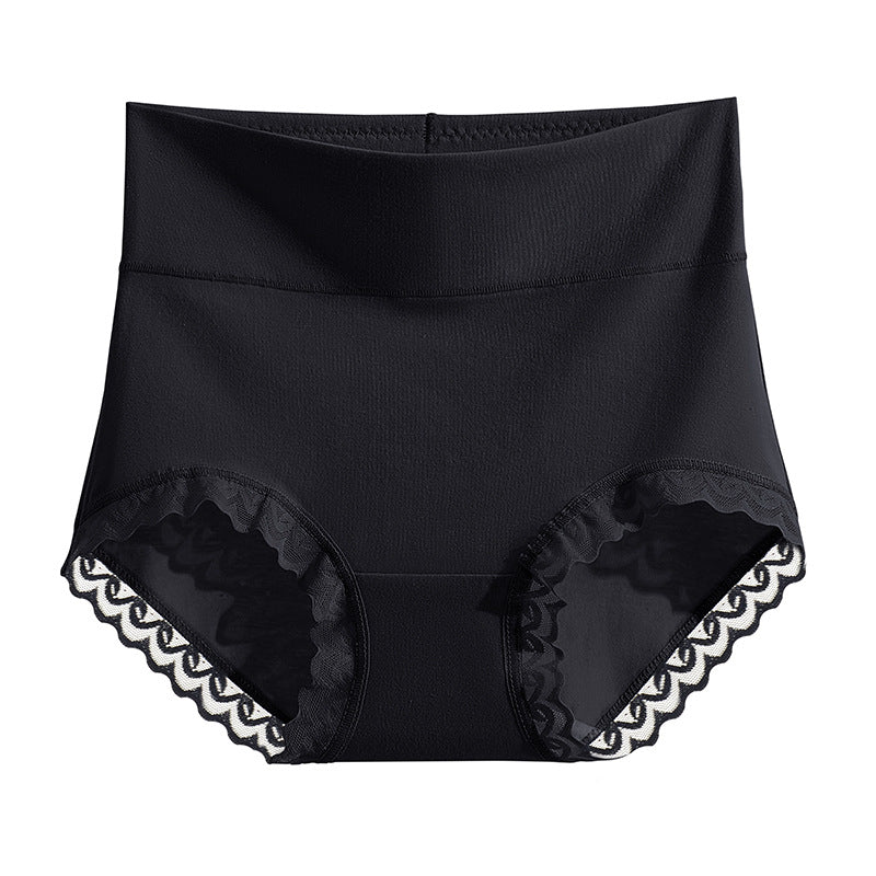 long-staple cotton panties female cotton high-waisted abdominal seamless ladies