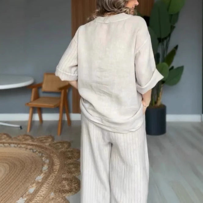 New casual top trousers two-piece suit women