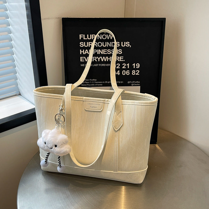 Senior sense of popularity shoulder bag large capacity commuting large bag Tote bag