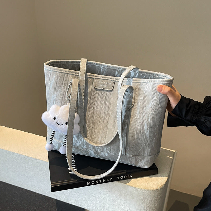 Senior sense of popularity shoulder bag large capacity commuting large bag Tote bag