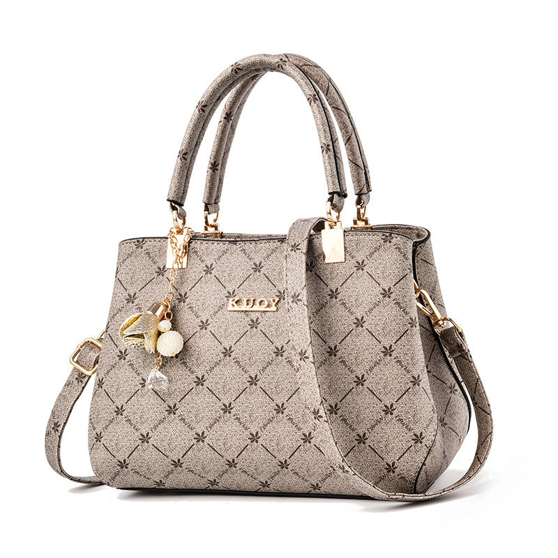 2025 new bag large capacity female handbag atmospheric single shoulder crossbody bag