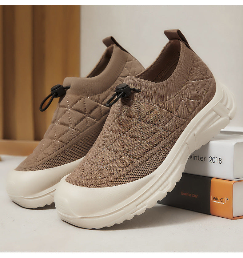 Women's shoes soft bottom not tired feet spring new a stirrup lightweight soft bottom cloth shoes