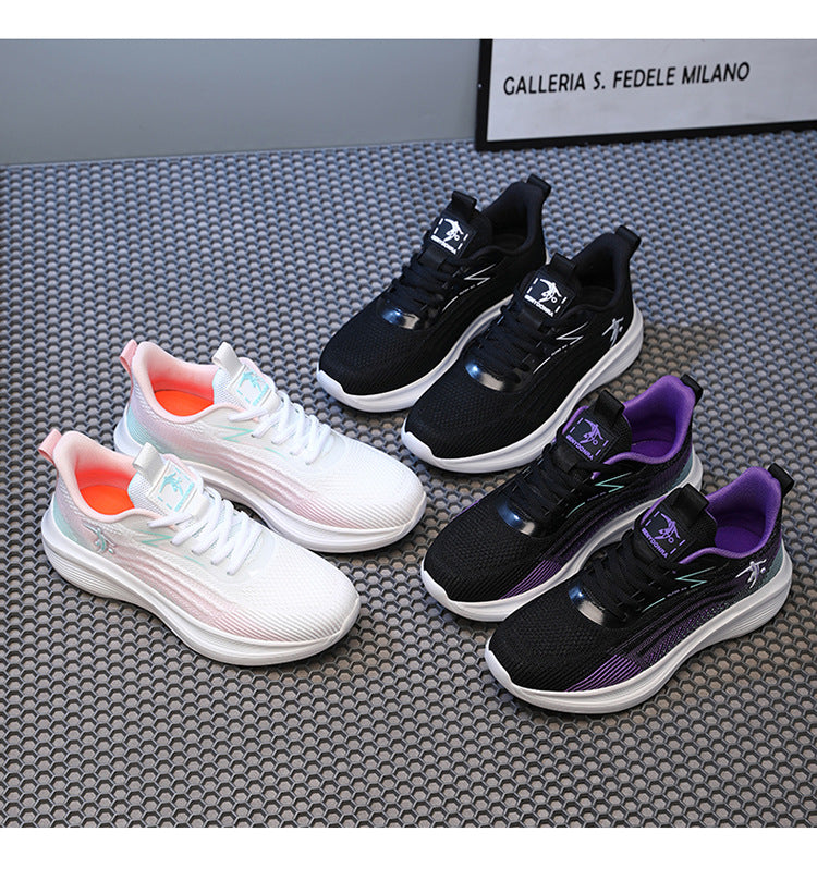 Spring and Autumn Breathable Mesh Running Shoes Lightweight Soft Bottom Casual Travel Shoes