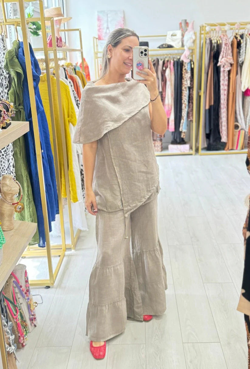 2025 Ladies Fashion Casual Loose Sleeveless Large Size Suit Women
